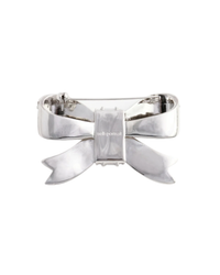 Crystal Bow Brooch