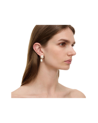 Pearl Cluster Droplet Earring