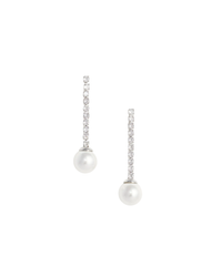 Crystal Pearl Droplet Earring
