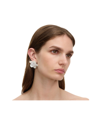 Pearl Flower Earring