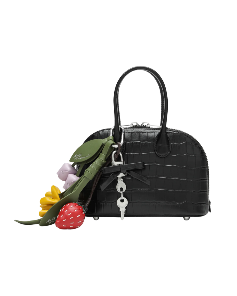 Croc Leather Toast Mini Bag