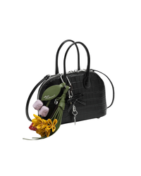 Croc Leather Toast Mini Bag