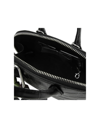 Croc Leather Toast Mini Bag