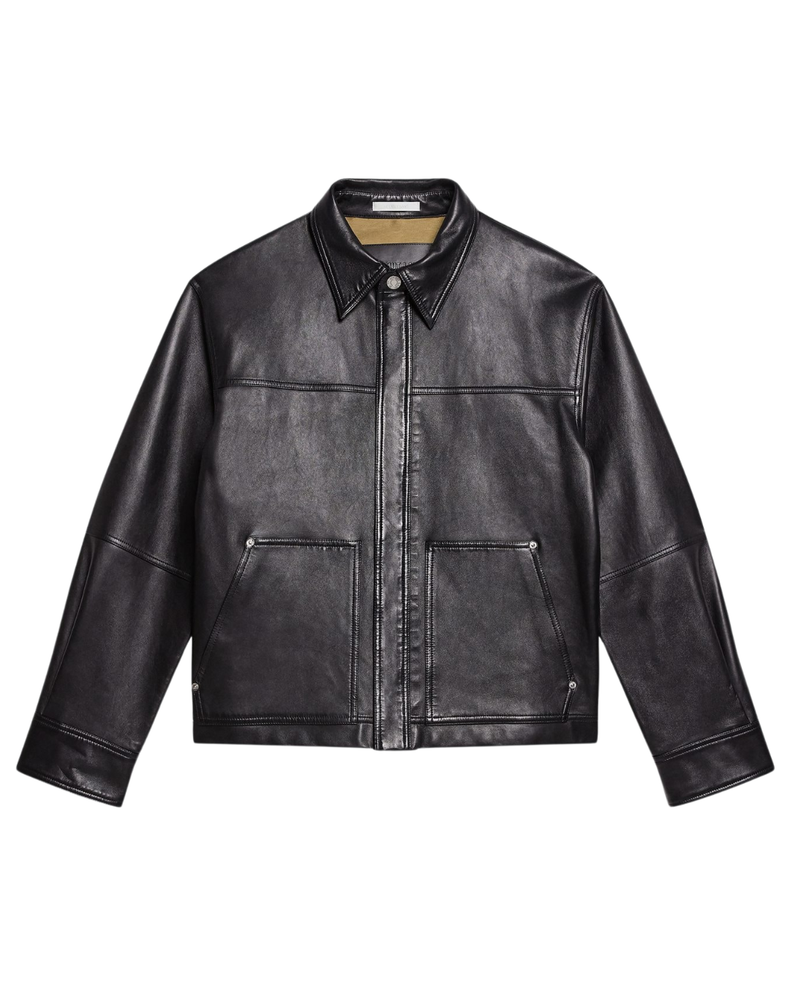 Bonded Leather Jacket