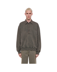Garment-Dyed Terry Polo