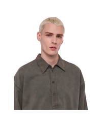 Garment-Dyed Terry Polo