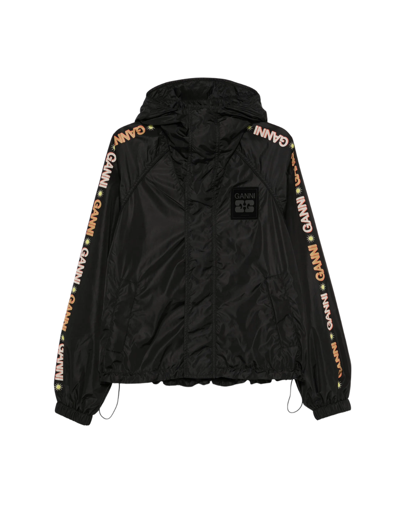Placement Printed Flyweight Nylon Jacket
