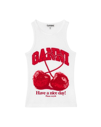 Tank Top with Cherry