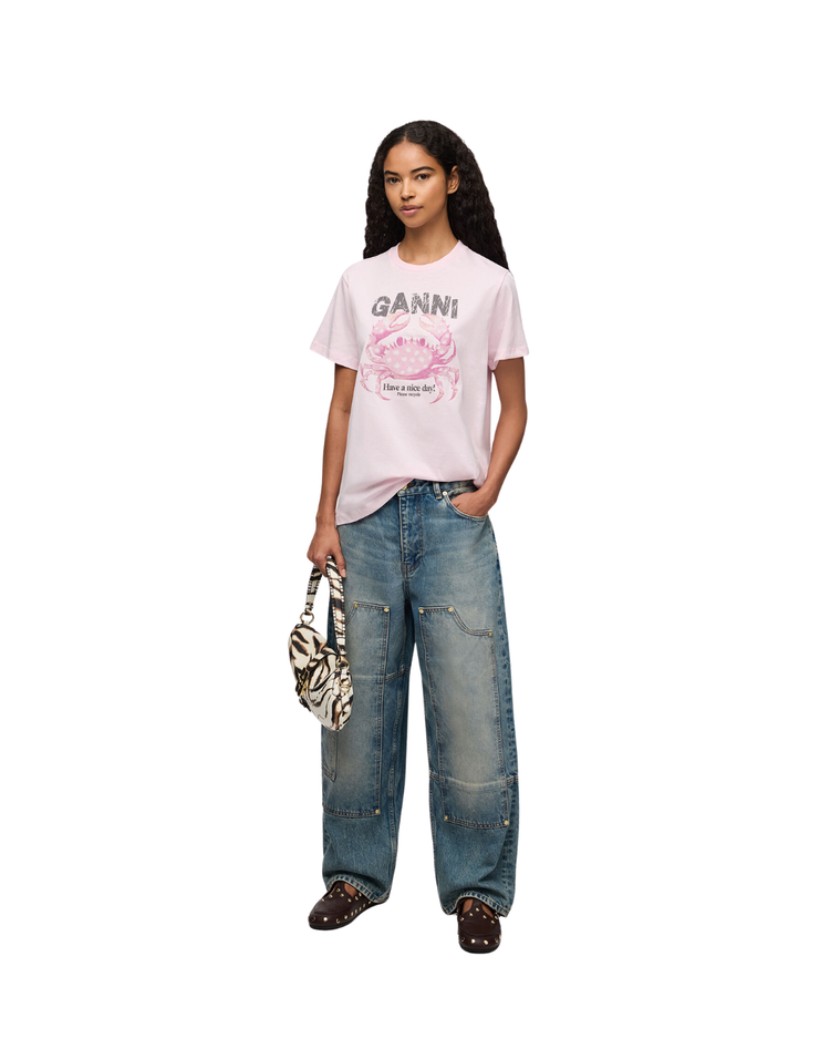 T-shirt with Crab