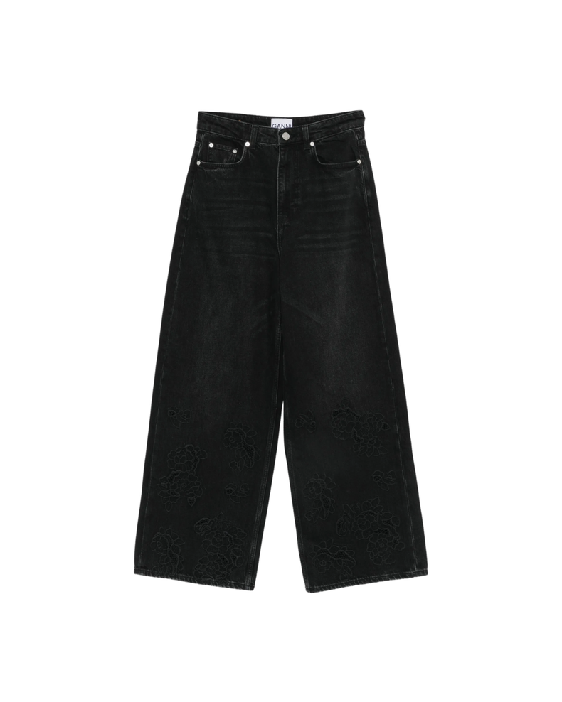 Broderie Anglaise Denim Lari Jeans