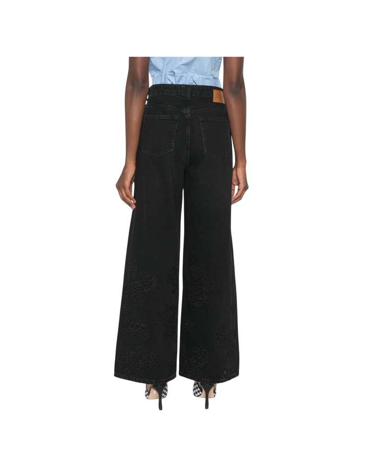 Broderie Anglaise Denim Lari Jeans