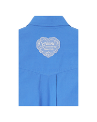 Shirt in Blue Cotton