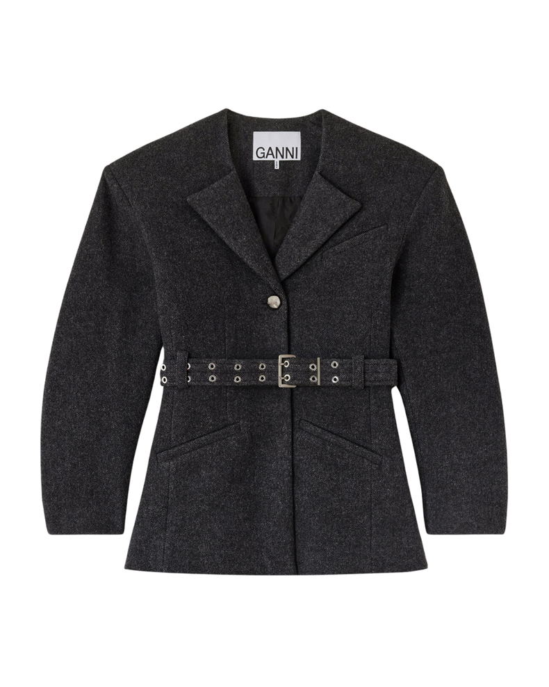Jacket in Grey Wool