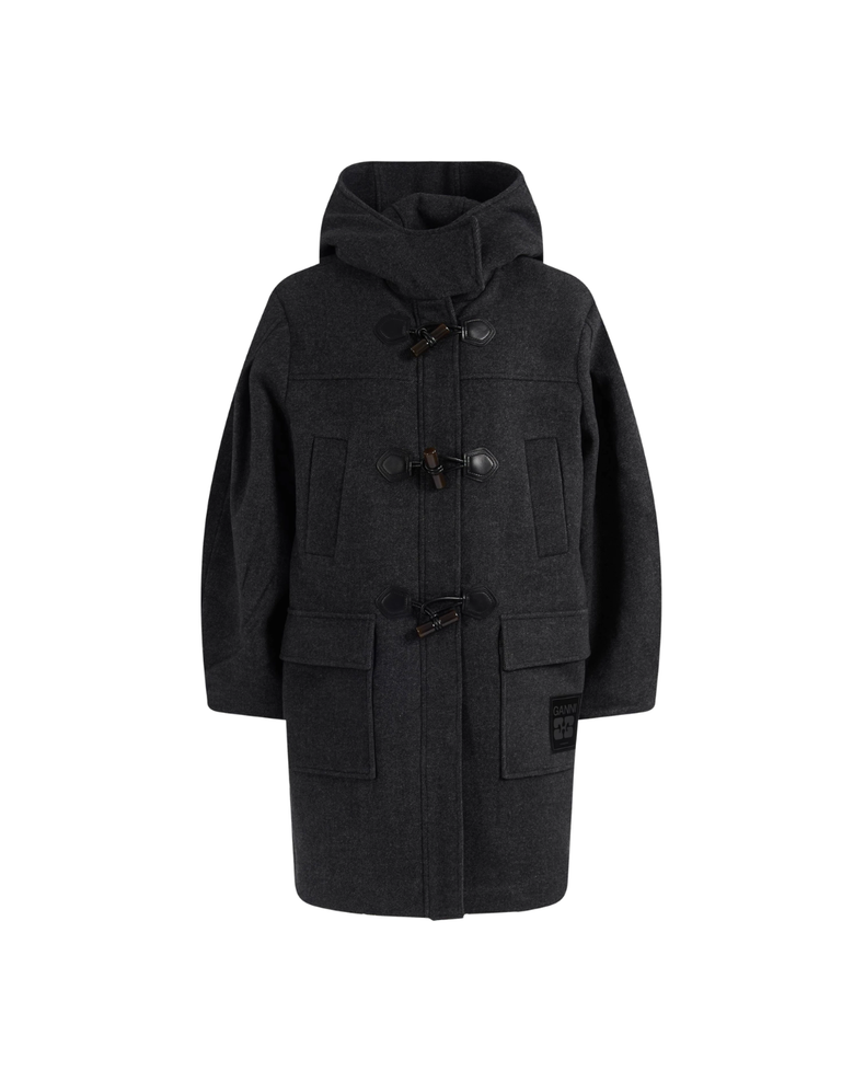 Peacoat Wool Duffle Coat