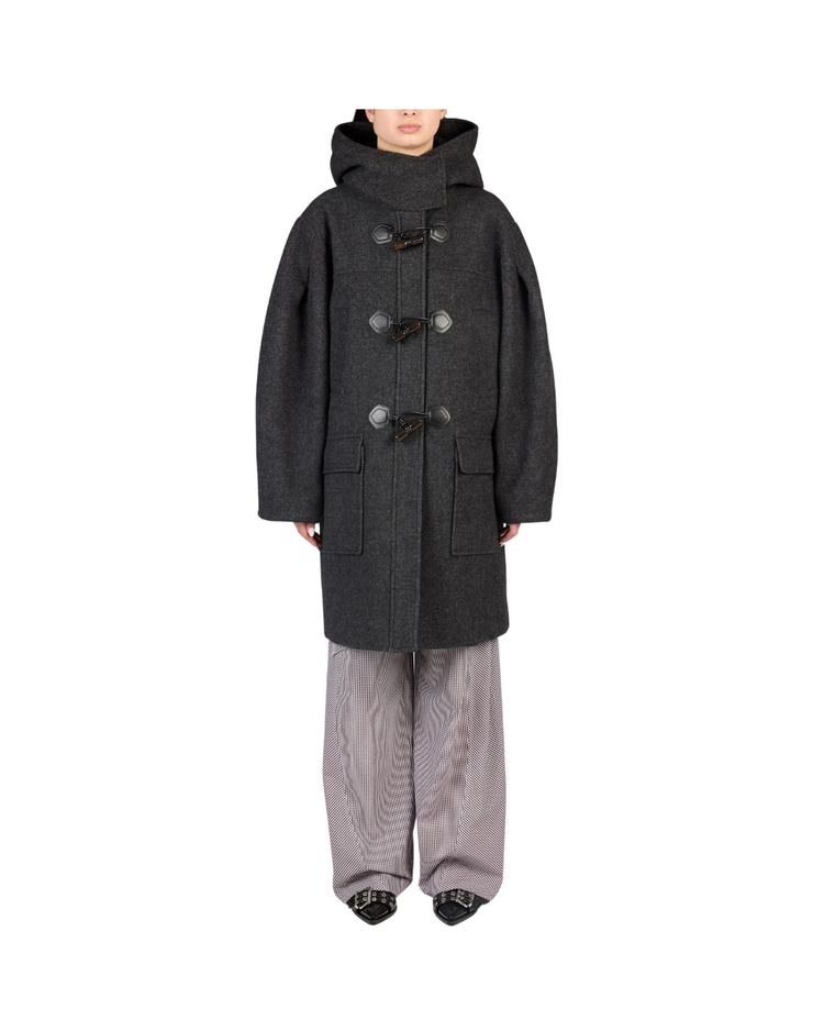 Peacoat Wool Duffle Coat
