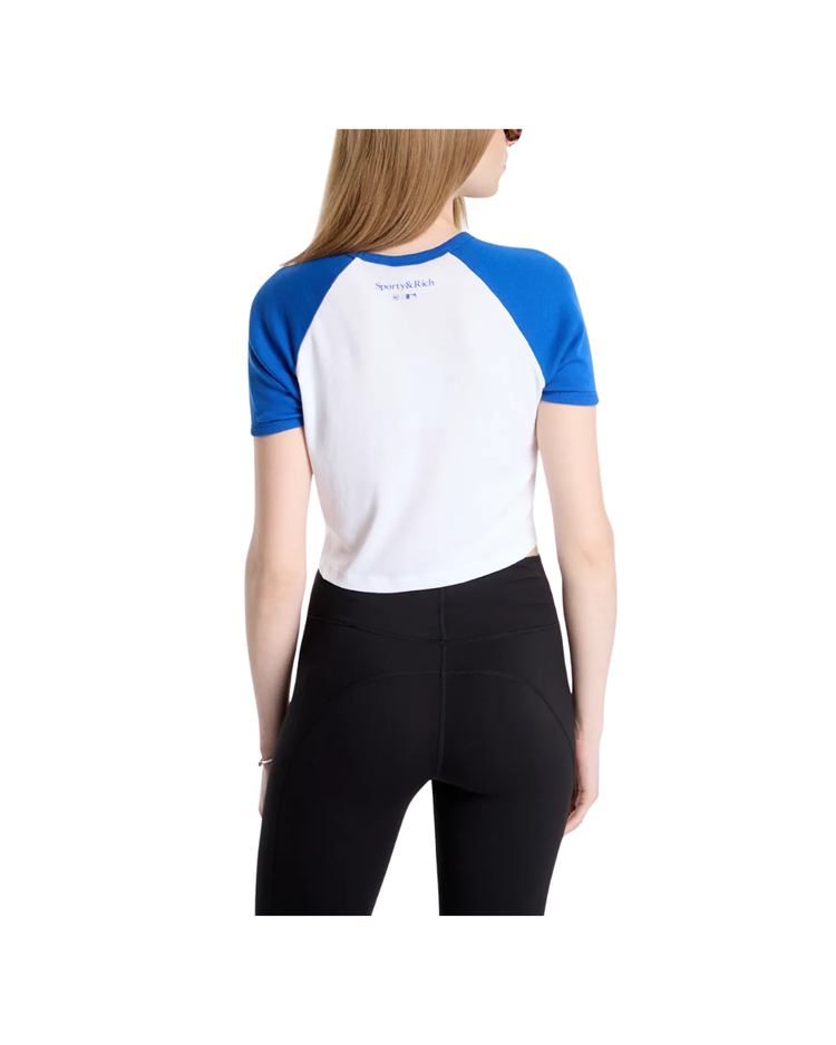 Dodgers Serif Baby Baseball Tee