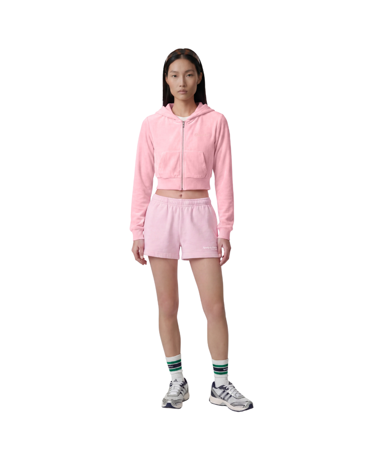 Signature Logo Krystal Zip Hoodie