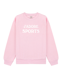 Jadore Flocked Crewneck