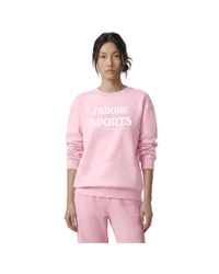 Jadore Flocked Crewneck