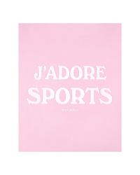 Jadore Flocked Crewneck