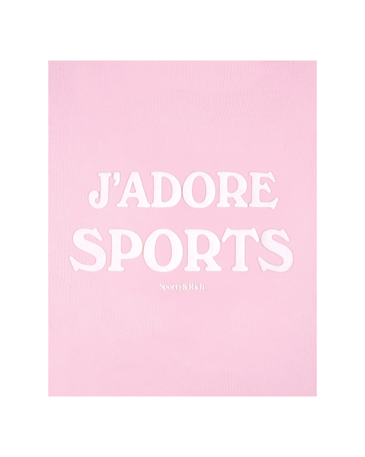 Jadore Flocked Crewneck