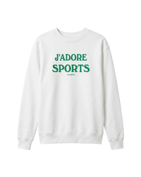 Jadore Flocked Crewneck