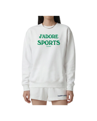 Jadore Flocked Crewneck