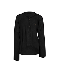 Long Sleeve Squiggle Henley