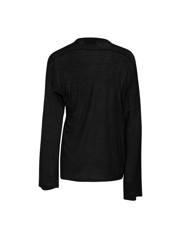 Long Sleeve Squiggle Henley