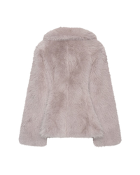 Faux Fur Flared Jacket