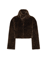 Faux Fur Crop Jacket