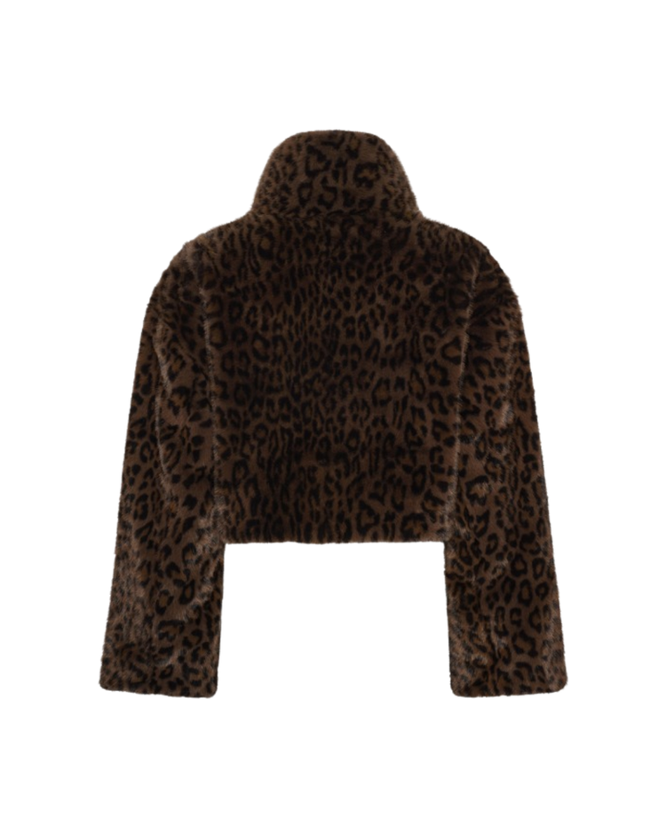 Faux Fur Crop Jacket