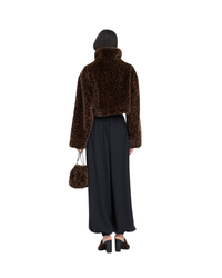 Faux Fur Crop Jacket