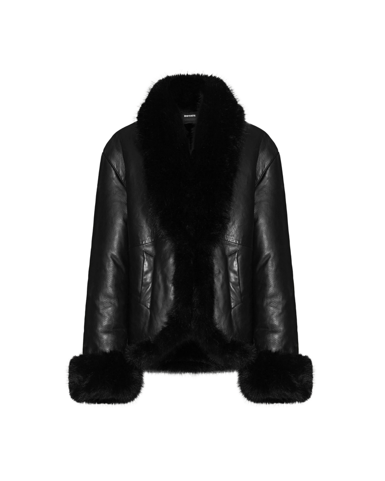 Bonded Leather Jacket