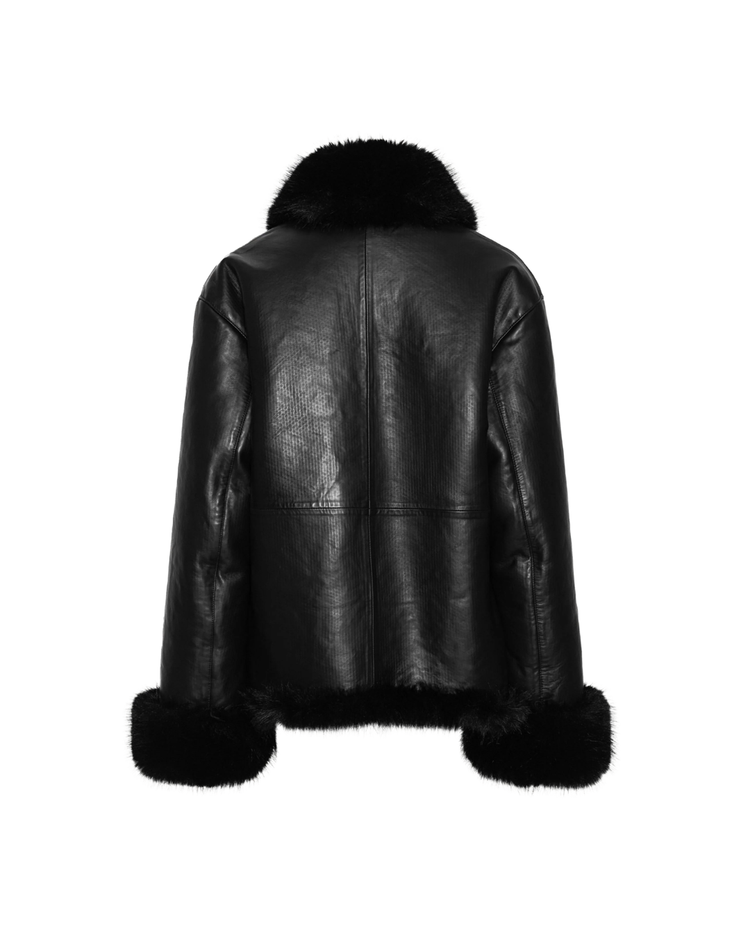 Bonded Leather Jacket