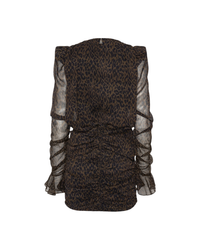 Ruched Mini Dress