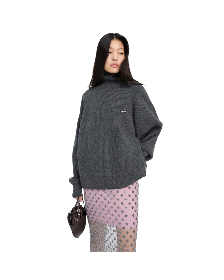 Knit Highneck Jumper