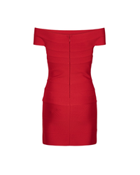Mini Fitted Knit Dress