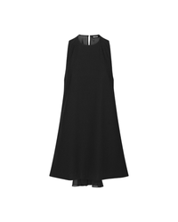 Crepe Mini A-line Dress