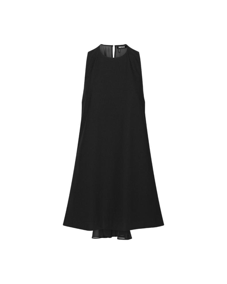 Crepe Mini A-line Dress