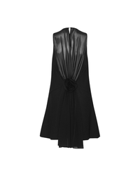 Crepe Mini A-line Dress