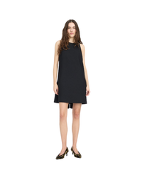 Crepe Mini A-line Dress