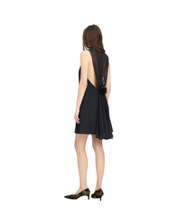 Crepe Mini A-line Dress