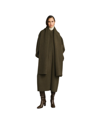 Finn Coat With Removable Scarf
