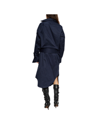 Oversized Drunken Shirt Dress