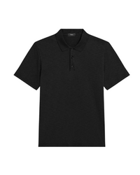 Bron Polo Shirt in Cosmos Slub Cotton