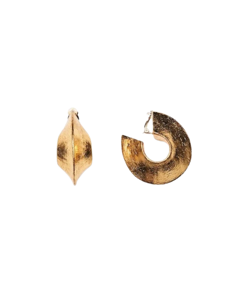 Baku Earrings: Goldfoil