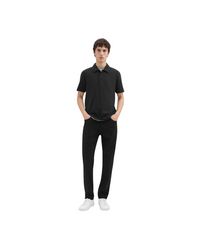 Bron Polo Shirt in Cosmos Slub Cotton