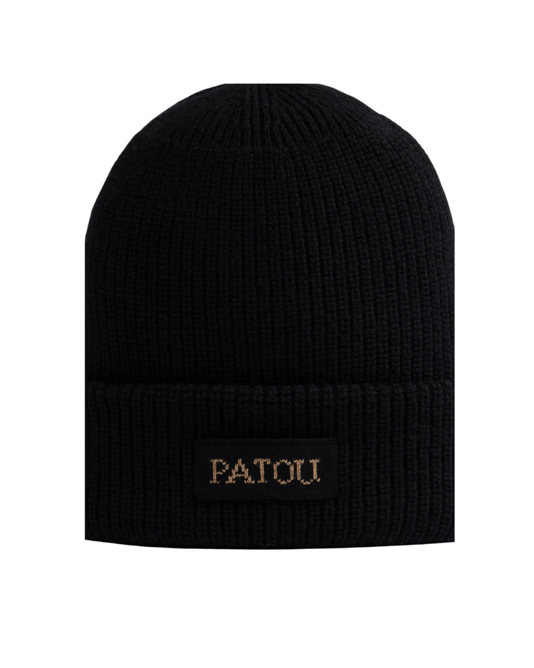 Patou Beanie In Sustainable Wool