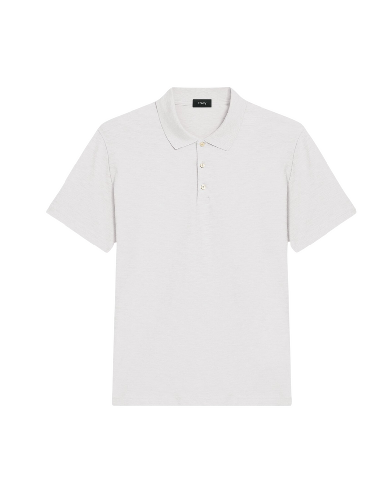 Bron Polo Shirt in Cosmos Slub Cotton